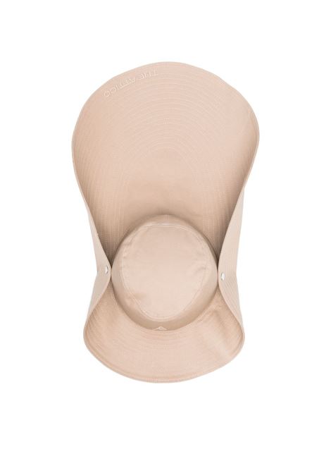 Grey logo-embroidered sun hat The attico - women THE ATTICO | 250WAC00038CCC108MA084